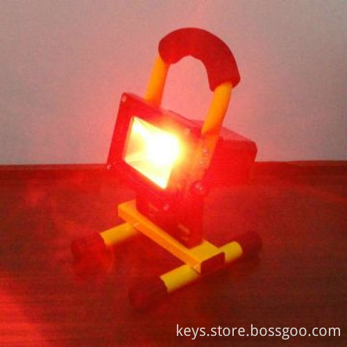 26W Portable Emergency Warning Light with 2 Modes, White Light and Red Blue Strobe